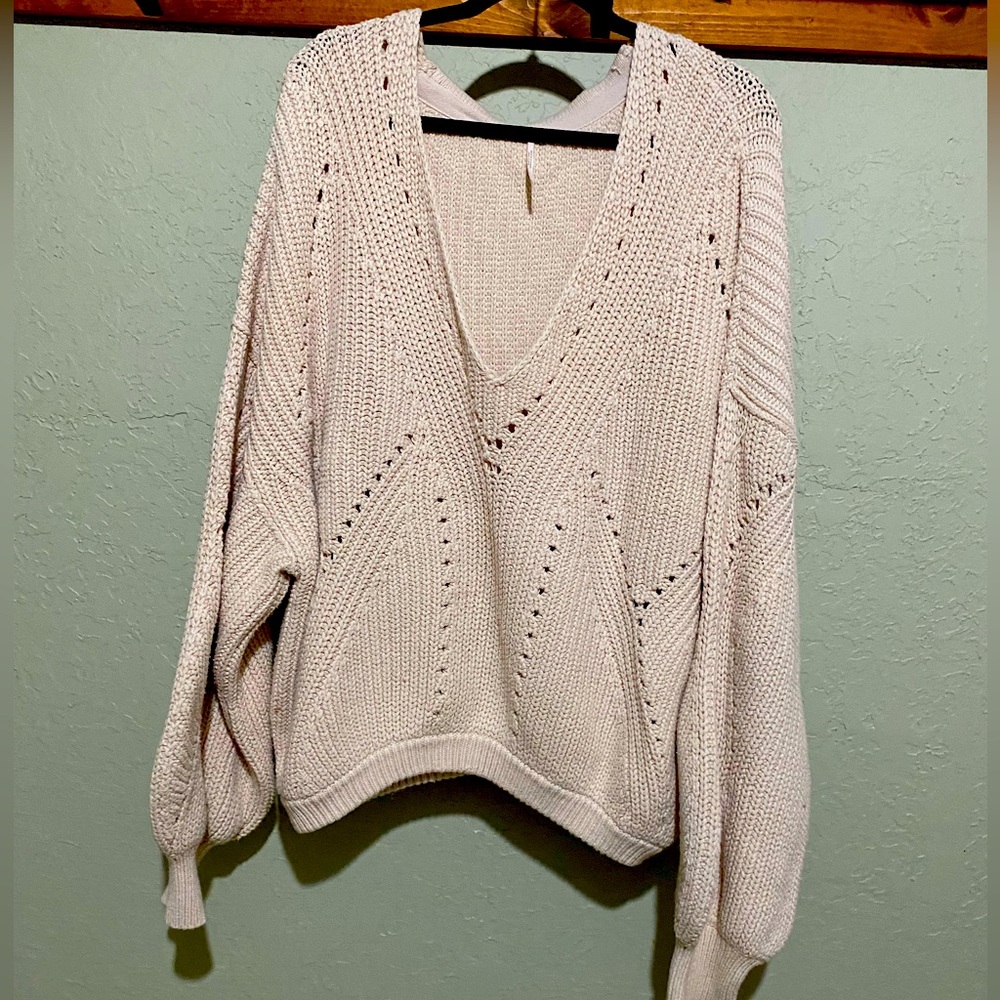 Free people. Slouchy sweater.